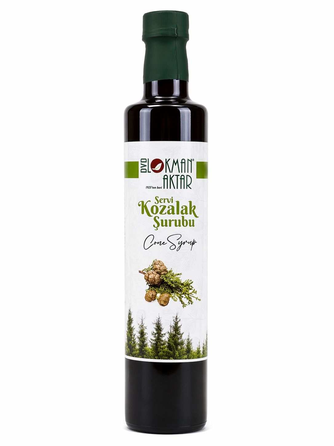 Lokman Aktar Servi Kozalak Şurubu 500ml Doğal Bitkisel Cone Syrup