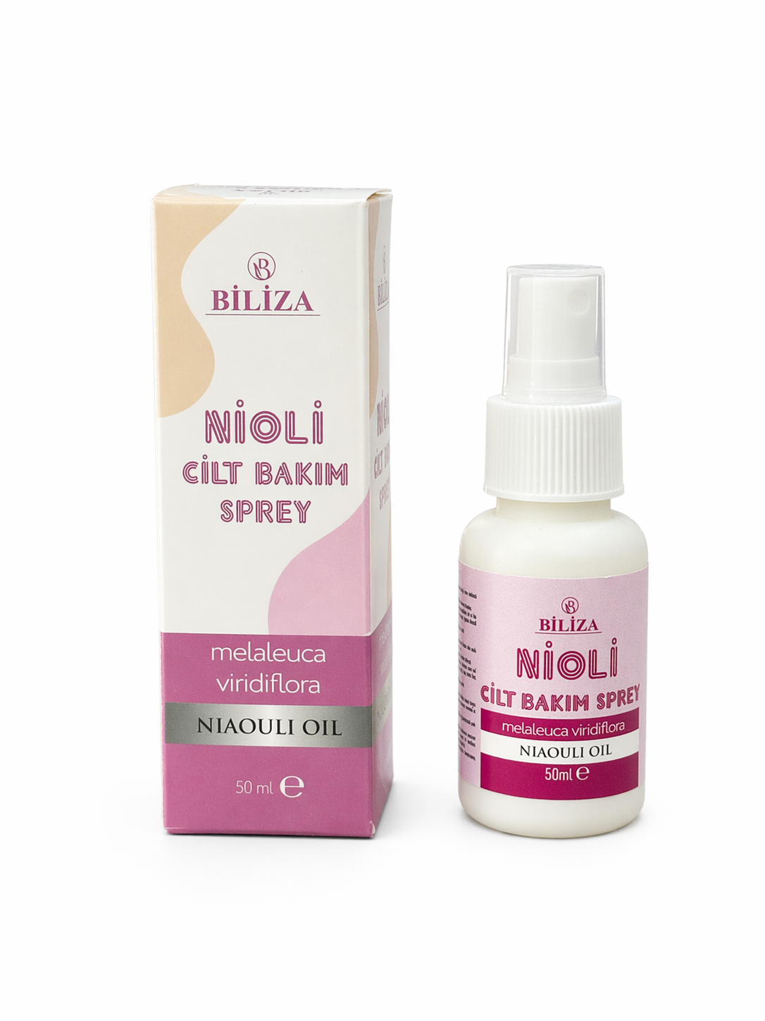 BİLİZA Nioli Cilt Bakım Spreyi 50 ml – Niaouli Oil (Melaleuca Viridiflora)