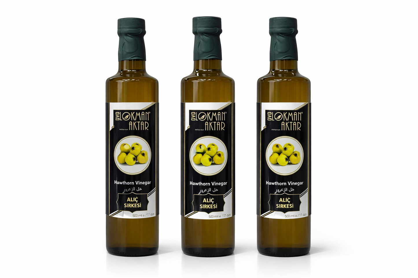 Doğal Alıç Sirkesi 500 ml – Kalp Dostu, Bağışıklık Destekleyici Fermente Sirke