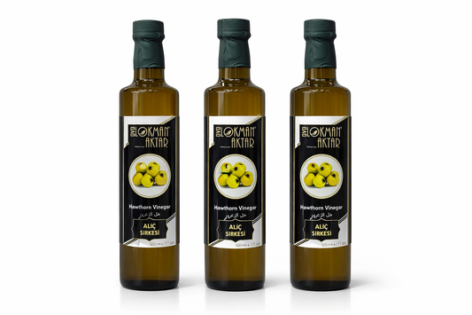 Doğal Alıç Sirkesi 500 ml – Kalp Dostu, Bağışıklık Destekleyici Fermente Sirke