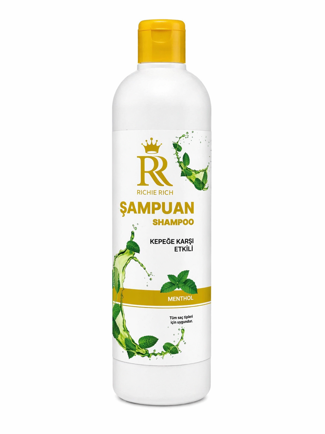 Richie Rich Mentollü Kepeğe Karşı Şampuan 700 ml Tüm Saç Tipleri İçin