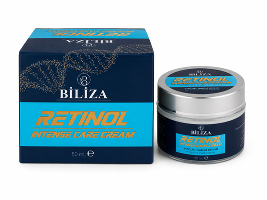 Biliza Retinol Intense Care Cream 50 ml Yoğun Bakım Kremi Cilt Yenileyici Retinol İçerikli